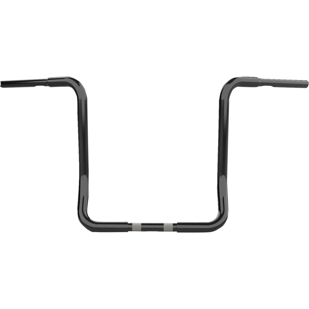 Manillar Twin Round — 16" de altura, abrazadera 1", negro