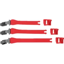 Kit de correas para botas Radial — Rojo