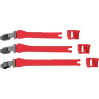 Kit de correas para botas Radial — Rojo