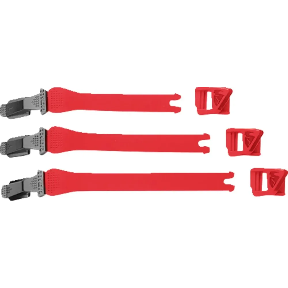Kit de correas para botas Radial — Rojo