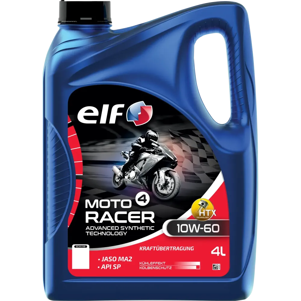 ELF OIL MOTO 4 RACER 10W-60 DE ADV