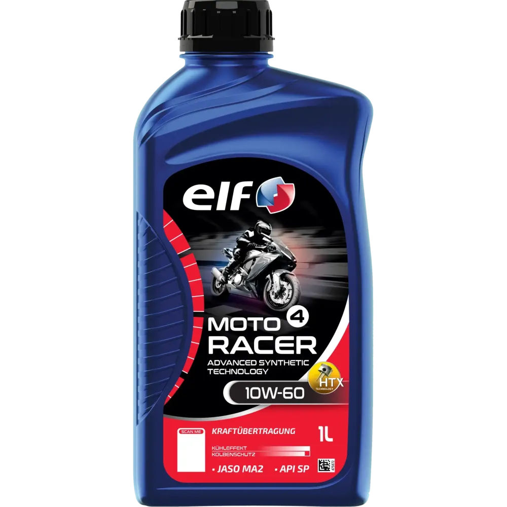 Moto 4 Racer 10W-60 ADV SYN Oil — 10W-60, 1 L