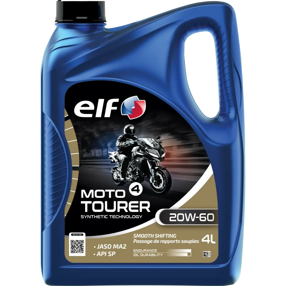 Moto 4 Tourer 20W-60 SYN TECH Oil — 4 L, 20W-60