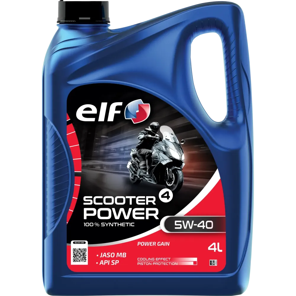 ELF OIL SCOOTER 4 POWER 5W-40 SYN