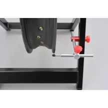 Wheel Balancer — 21" max, 6.0J rim width, tire 190, 10 mm shaft, Orange