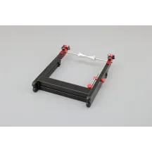 Wheel Balancer — 21" max, 6.0J rim width, tire 190, 10 mm shaft, Orange