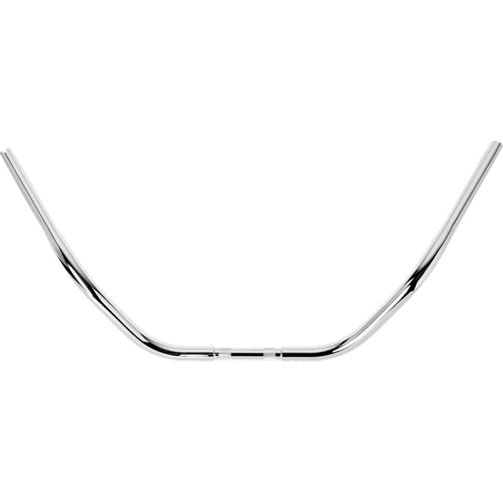 Beach Bar Handlebar — 1" clamp, 38-1/4" width, 24-3/4" rise, Chrome
