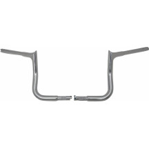 Manillar puntiagudo 1-1/4" con instalación EZ — diámetro 1-1/4", abrazadera 1", ancho central 15-1/2", cromo