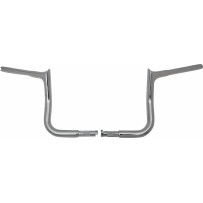 Manillar puntiagudo 1-1/4" con instalación EZ — diámetro 1-1/4", abrazadera 1", ancho central 15-1/2", cromo