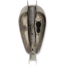 Depósito de combustible personalizado — 11,4 L (3 US gal.), Túnel 3", acabado sin pintar