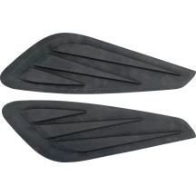 Gas Tank Knee Pads — black, pair