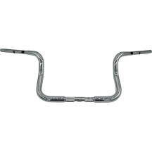 Manillar redondo de instalación EZ 1-1/4" — diámetro 1-1/4", abrazadera 1", ancho central 15-1/2", cromado