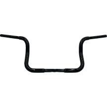 Manillar redondo EZ de 1-1/4" — diámetro de apriete 1", elevación 10", ancho 38"