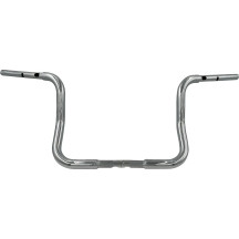 Manillar de copa redonda 1-1/4" — diámetro 1-1/4", abrazadera 1", anchura 38", cromo