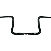 Manillar redondo de copa 1-1/4" con instalación EZ — 32 mm (1-1/4"), 25,4 mm (1" abrazadera), 97 cm (38"), Negro