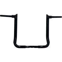 1-1/2" EZ Install Pointed Top Handlebar — 1-1/2" diameter, 16" rise, 15" center width, black