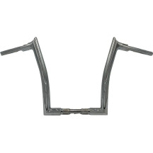 1-1/2" EZ Install Pointed Top Handlebar — 1-1/2" diameter, 1-1/4" clamp, 14" rise