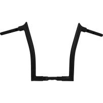 1-1/2" EZ Install Pointed Top Handlebar — 1-1/2" dia, 1-1/4" clamp, 16" rise