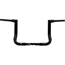 1-1/2" EZ Install Flat Top Handlebar — 1" clamp, 12" rise