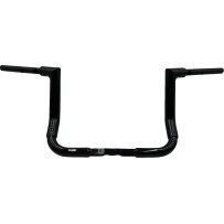 1-1/2" EZ Install Flat Top Handlebar — 1" clamp, 12" rise