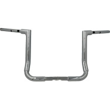 1-1/2" EZ Install Flat Top Handlebar — 1" clamp, 14" rise
