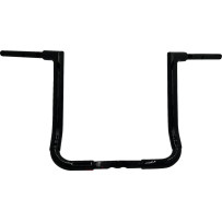1-1/2" EZ Install Flat Top Handlebar — 38 mm (1-1/2"), 16" rise, 36" width, black