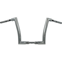 1-1/2" EZ Install Flat Top Handlebar — Diameter 38 mm (1-1/2"), Width 89 cm (35"), Rise 30.5 cm (12")