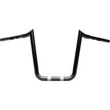 Manillar Prime Ape de 1-1/4" — abrazadera 1-1/4", ancho 34-1/2", altura 12", Negro