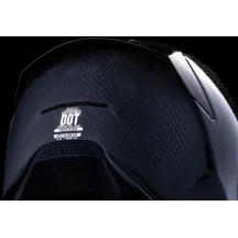 Airframe Pro™ Carbon 4Tress Helmet — XS, Black, Carbon fiber shell