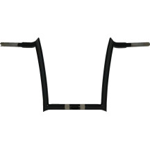 1-1/4" Monkey Drag Bar Handlebar — 1-1/4" clamp, 12" rise, 35" width, Black
