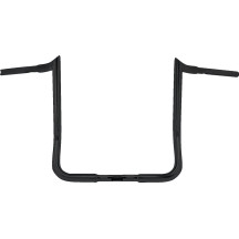 1-1/4" Bagger Monkey Bar Handlebar — 12" rise, 36" width, black