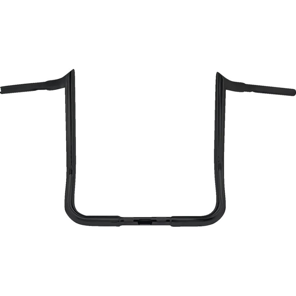 1-1/4" Bagger Monkey Bar Handlebar — 12" rise, 36" width, black