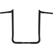 Manillar 1-1/4" Bagger Monkey Bar — 16" elevación, 36" ancho, Negro