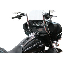 Pre-Wired Handlebar — 91.5 cm (36"), rise 40.5 cm (16"), clamp 25.4 mm (1"), chrome