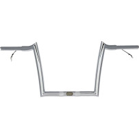 Manillar pre-cableado — 32 mm (1-1/4") diámetro de sujeción, 86,5 cm (34") de ancho, cromo