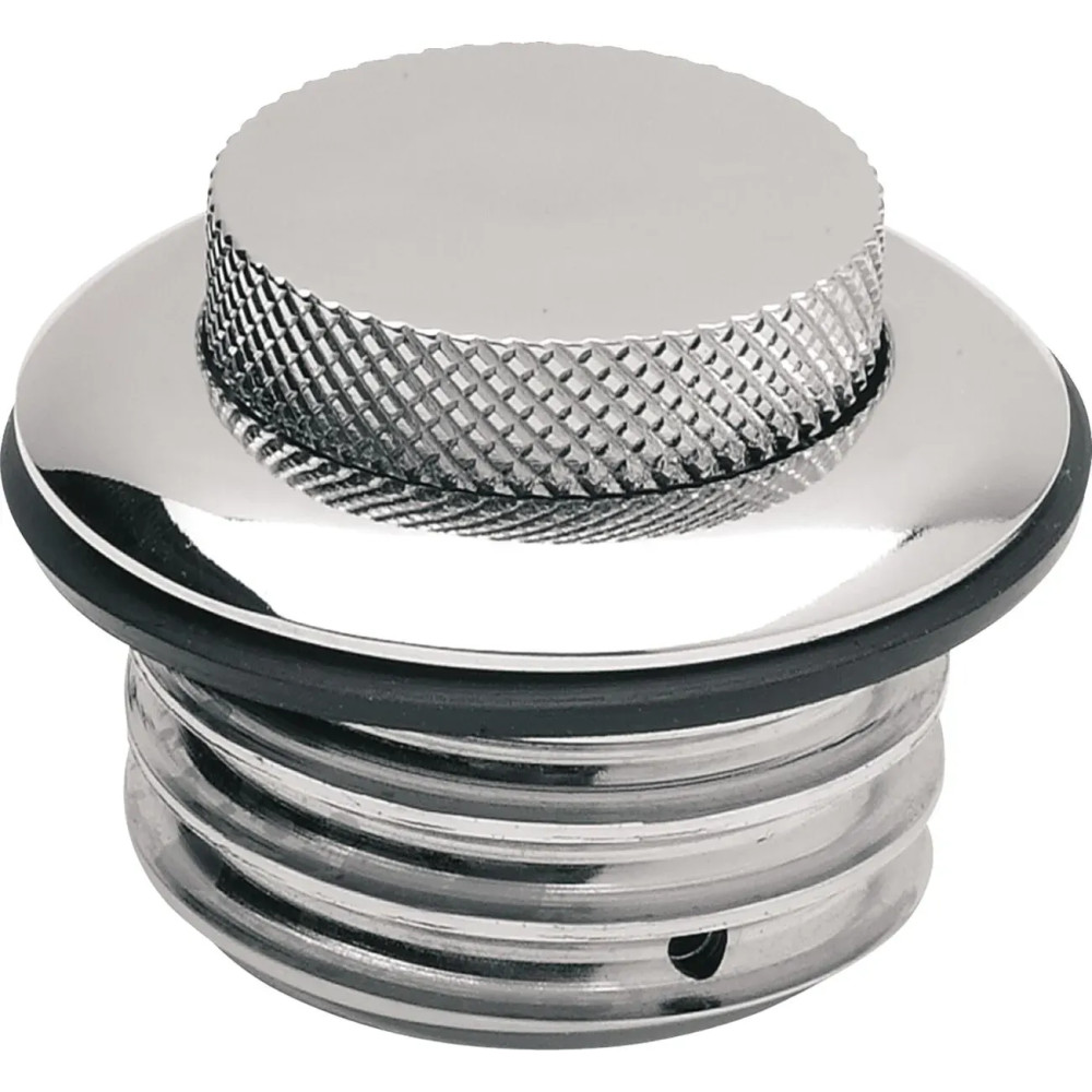 Pop-Up Gas Cap — 59.9 mm (2.36"), Chrome