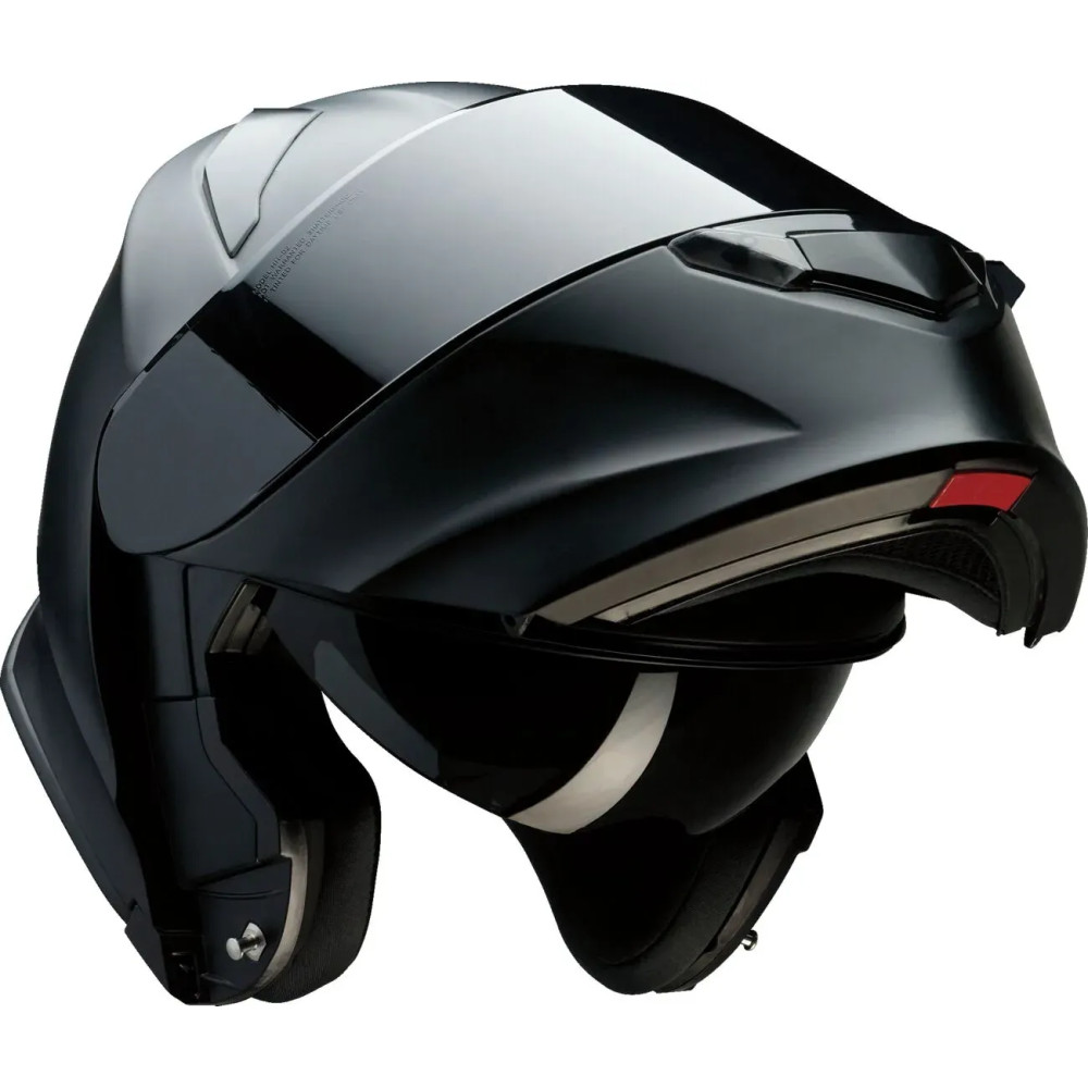 Casco modular Solaris 2.0 Smoke — XS, negro mate