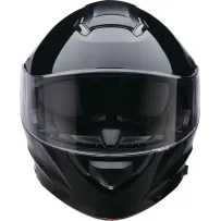 Solaris 2.0 Casco Modular Sólido — Talla S, Negro