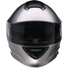 Solaris 2.0 Solid Modular Helmet — Size XS, Silver