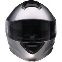 Solaris 2.0 Casco Modular Sólido — Talla M, Plateado