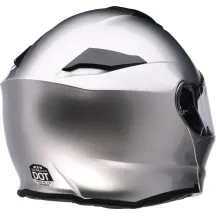 Solaris 2.0 Casco Modular Sólido — Talla M, Plateado