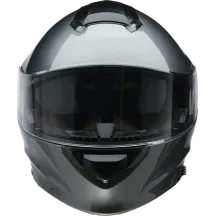 Casco modular Solaris 2.0 sólido — 3XL, plateado