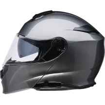 Casco modular Solaris 2.0 sólido — 3XL, plateado