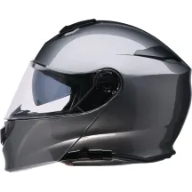 Casco modular Solaris 2.0 sólido — 4XL, carcasa de policarbonato, plateado