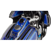 Pop-Up Gas Cap — 59.90 mm (2.36"), black wrinkle