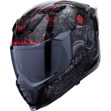 Ultraflite Misanthrope MIPS® Casco — Talla XS, Fibra de vidrio compuesta, Negro brillo