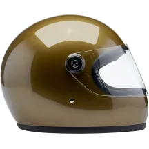 Casco Gringo S — Talla S, Integral, Oro metálico