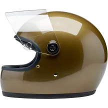 Casco Gringo S — Talla S, Integral, Oro metálico