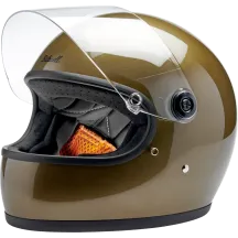 Casco Gringo S — Talla S, Integral, Oro metálico