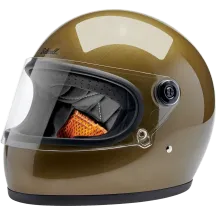 Casco Gringo S — Talla S, Integral, Oro metálico